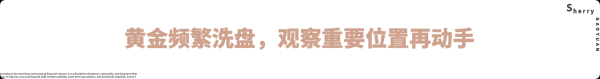 外汇界雪莉：黄金频繁洗盘，观察重要位置再动手